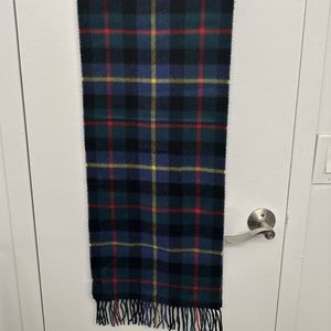 JCrew Cashmere Plaid Scarf (Never worn)